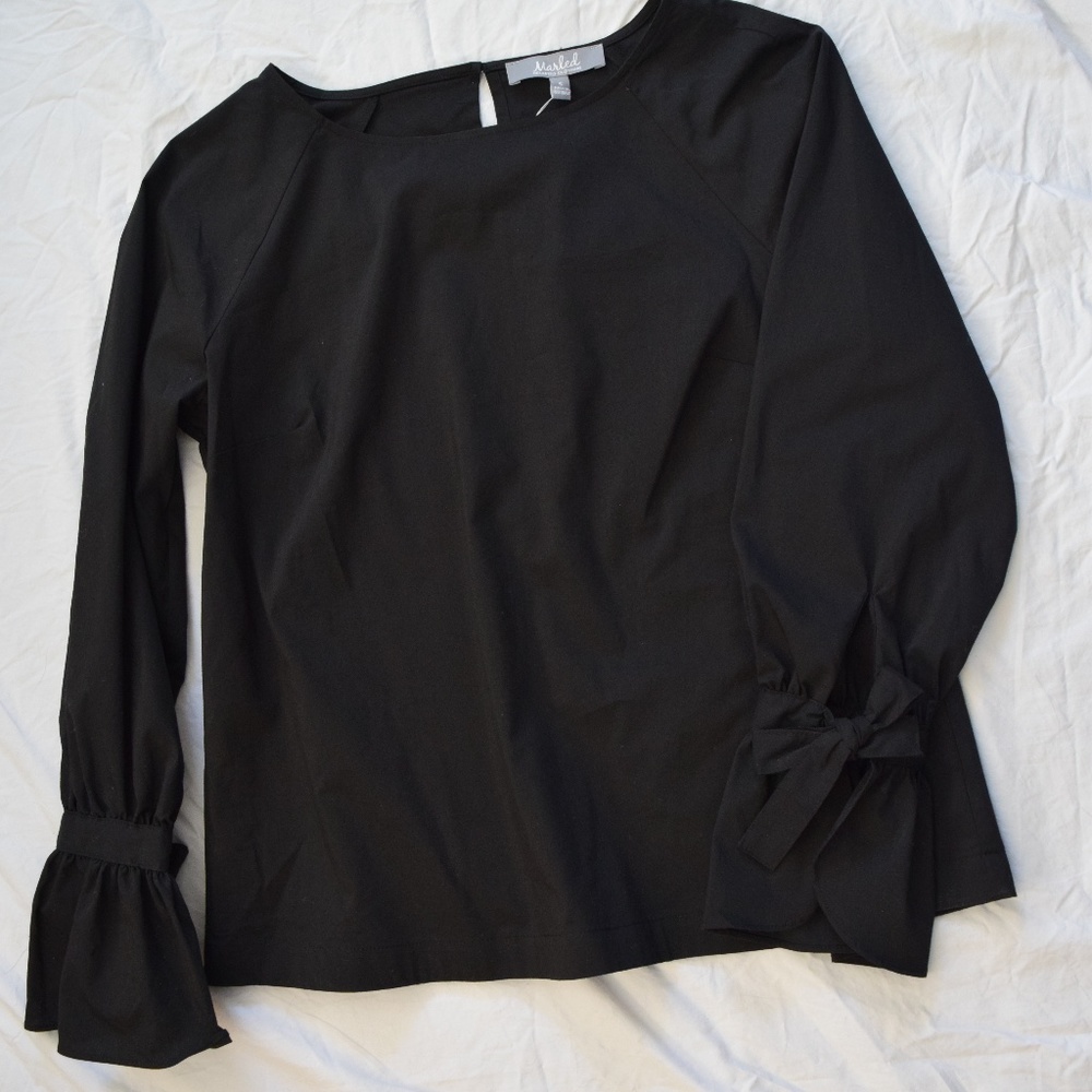 Black Long Sleeve Shirt Size Small (S)